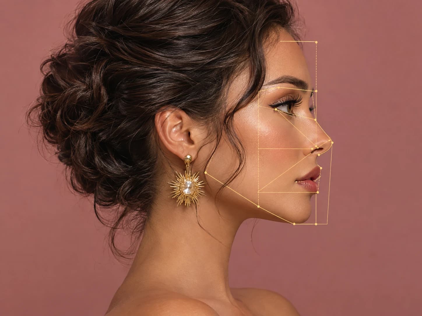 Forme du visage et coiffure