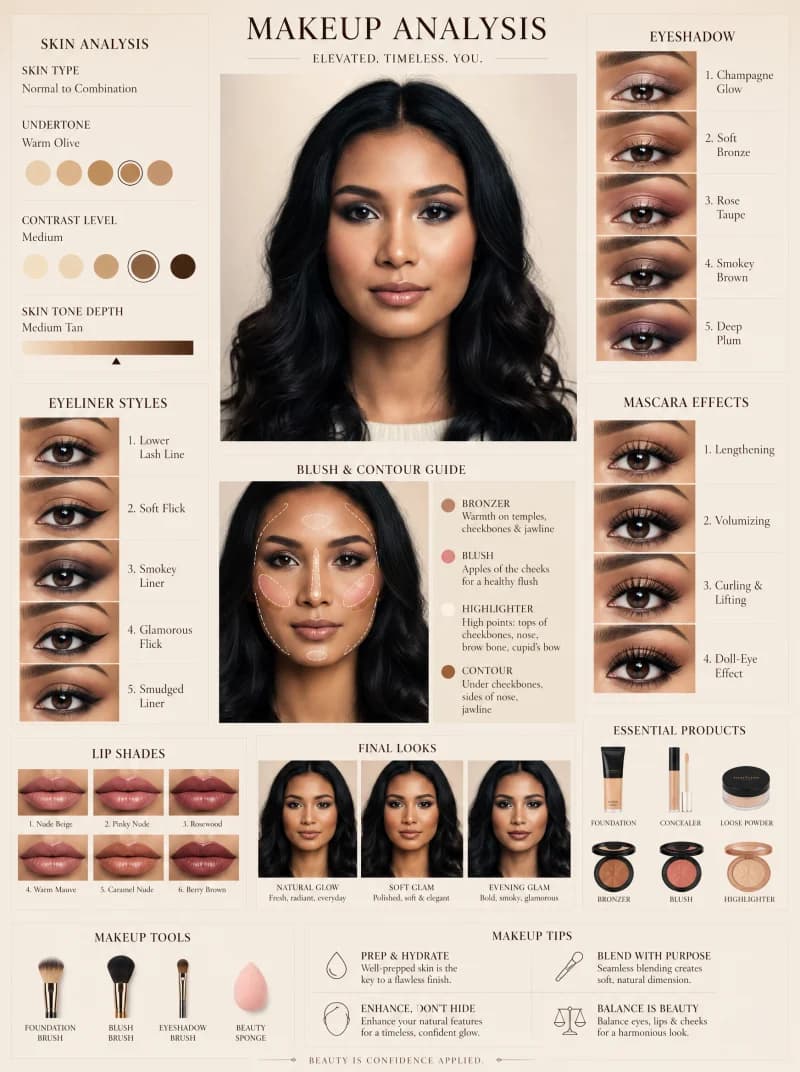 Analyse maquillage result